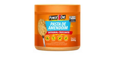 Pasta de Amendoim Crocante Power One 500g
